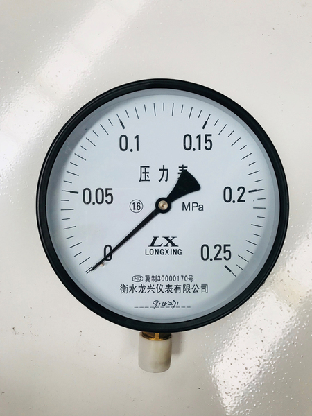 0.25Mpa压力表